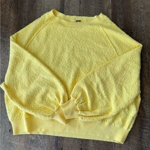 Free People Yellow Sweater